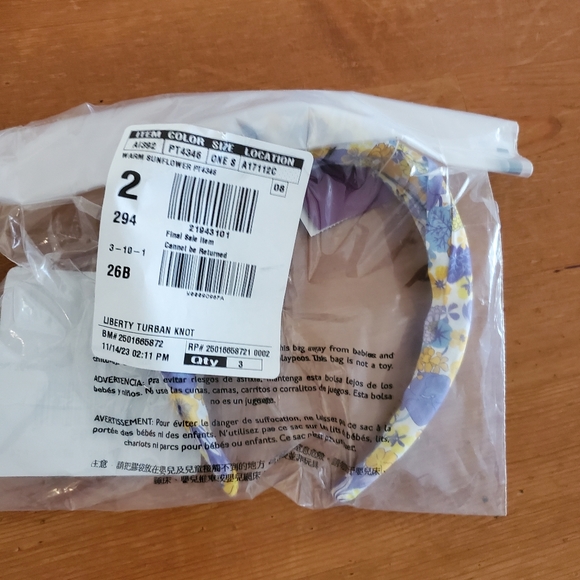 J.crew Knot headband in Liberty® print - Picture 5 of 8